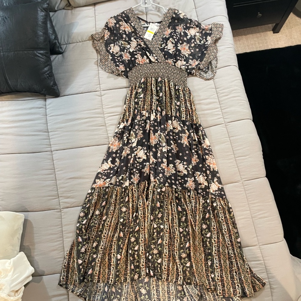 NWT Bohemian Floral Dress